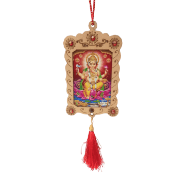 Ganesh Car Hanging Frame