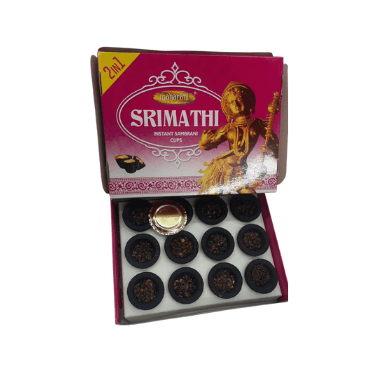 Shrimathi 2 in 1 Ready made Sambrani/Looban cones