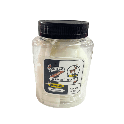 100g bottle of Smokeless Camphor