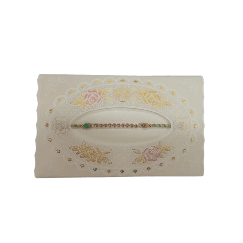 Exclusive beaded bling bling rakhee