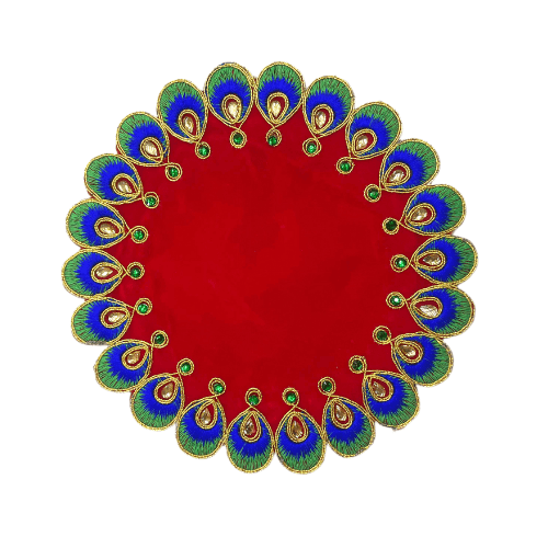Peacock design mataji cloth/Arsin cloth