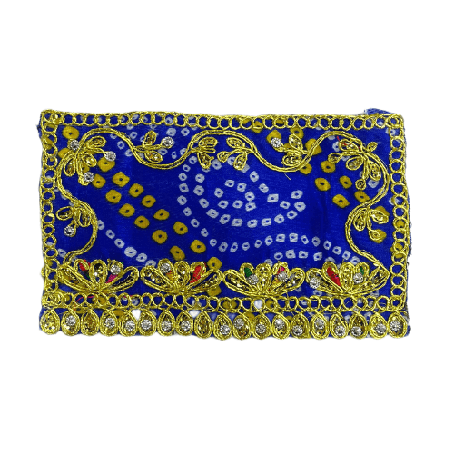Royal Blue Deity Chunderi